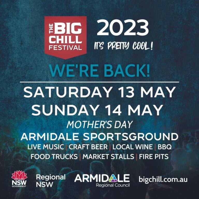 Big Chill Festival 2023 Visit Armidale